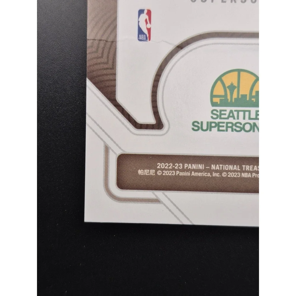 2022 National Treasures Dale Ellis #RM-DEL  Retro‎ Materials /99 Supersonics